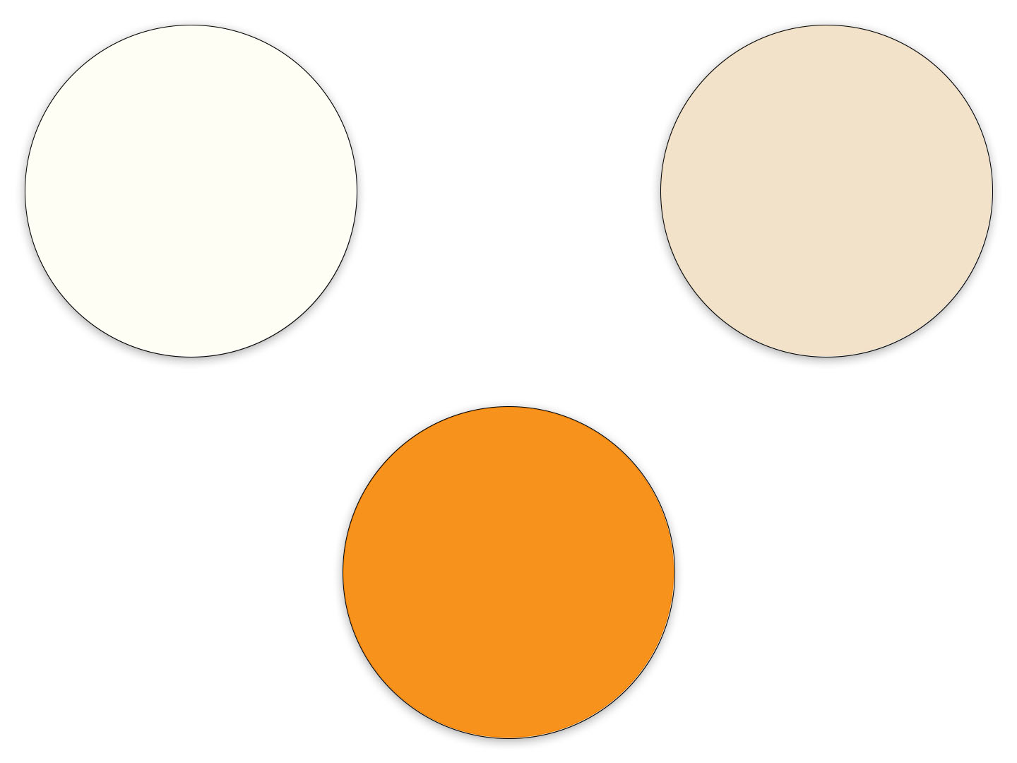 White | Gold | Orange